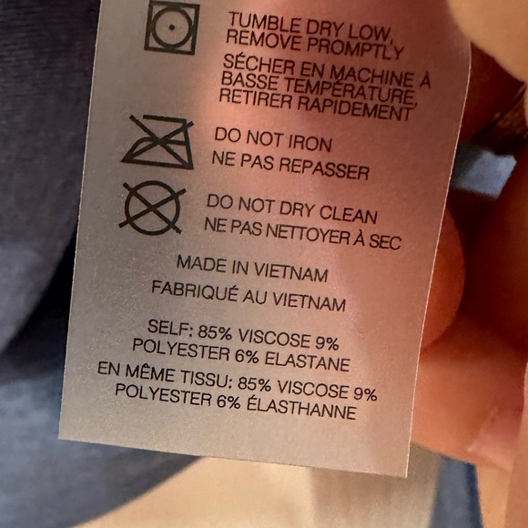 NWT TravisMathew Women's Skyloft Soft Half-Zip, EXTREMELY soft, size XS, blue - Picture 9 of 12